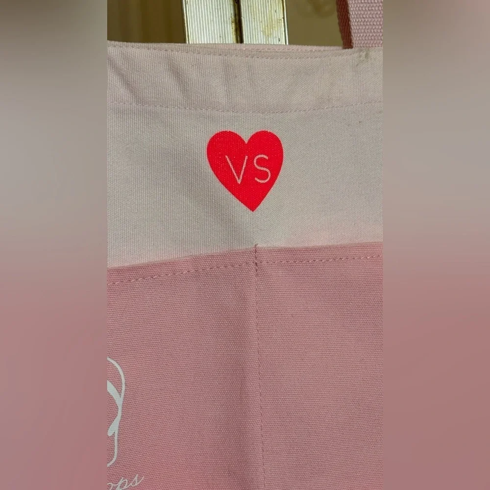 Victoria's Secret Pink and Red BeachTote Bag